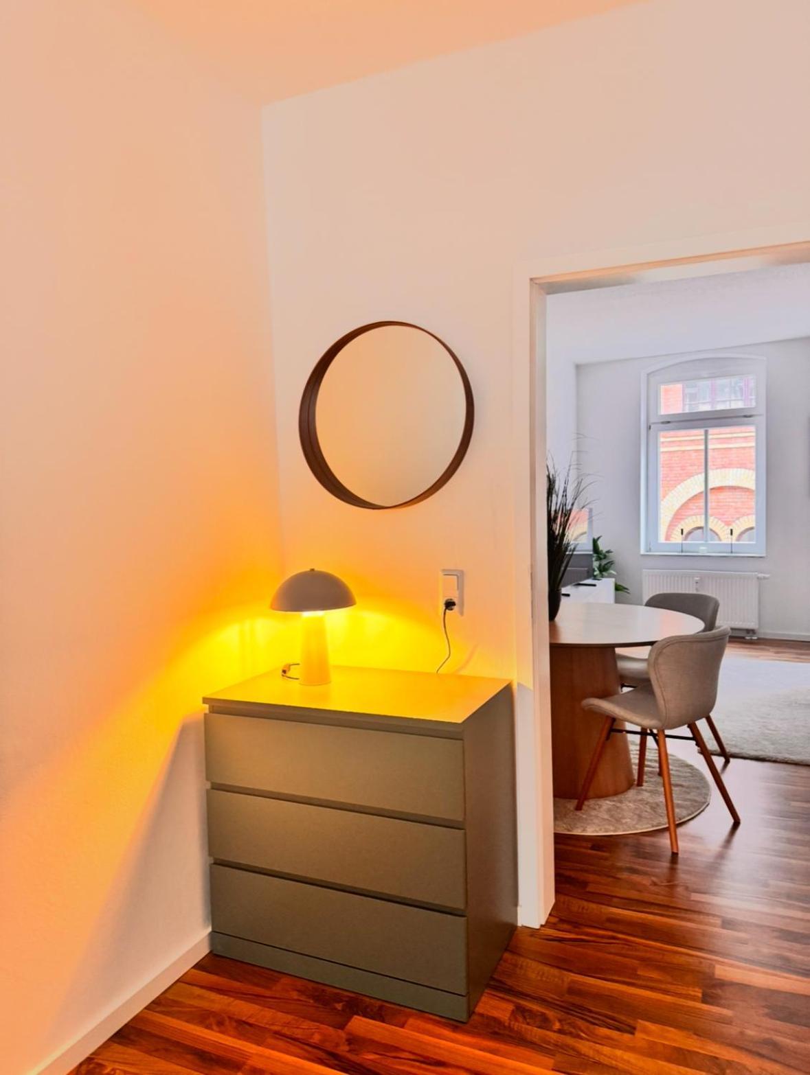 New Apartment In Magdeburg Buckau - Waschmaschine, Smart-Tv, Neues Badezimmer Exterior foto